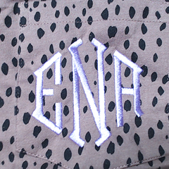 BLOOPER CLOTHING: Monogrammed Long Sleeve Shirt