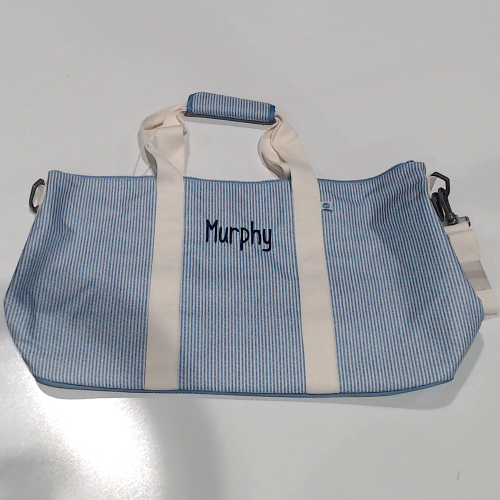 BLOOPER KIDS: Monogrammed Kids Weekend Bag