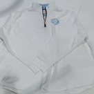 BLOOPER CLOTHING: Monogrammed Quarter Zip Sweatshirt