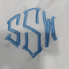 BLOOPER CLOTHING: Monogrammed Quarter Zip Sweatshirt