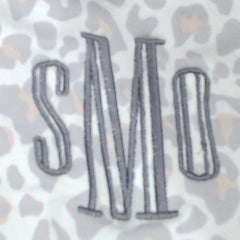 BLOOPER CLOTHING: Monogrammed Quarter Zip Sweatshirt
