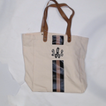 BLOOPER BAG: Monogrammed Canvas Bag