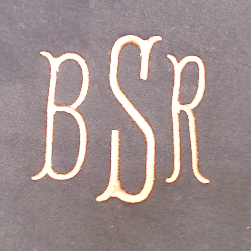 BLOOPER CLOTHING: Monogrammed Quarter Zip Sweatshirt