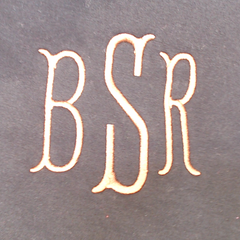 BLOOPER CLOTHING: Monogrammed Quarter Zip Sweatshirt