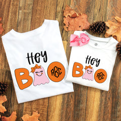 hey boo mom and me fall flatlay