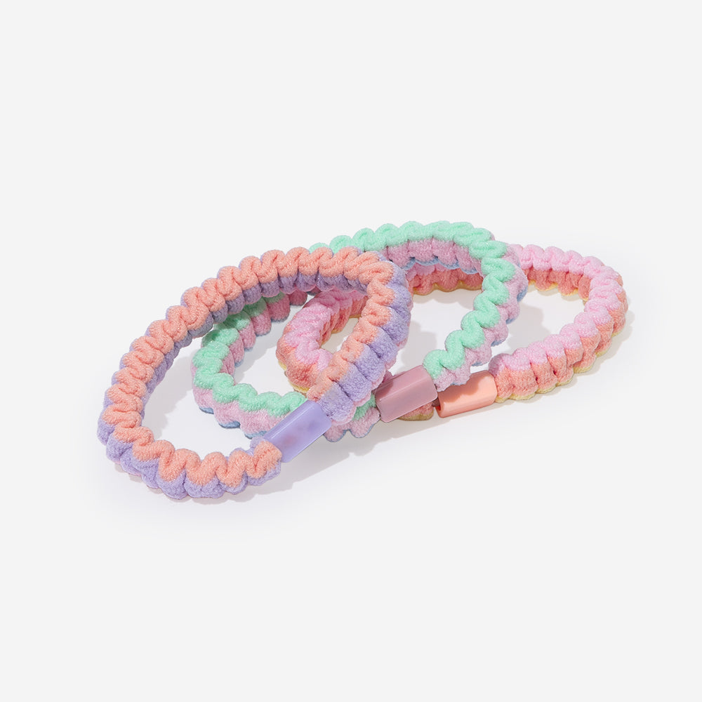 colorful hair tie set