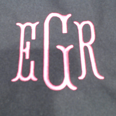 BLOOPER BAG: Monogrammed Weekend Bag