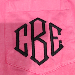 BLOOPER CLOTHING: Monogrammed Sequin Teacher Tee