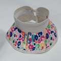 BLOOPER ACCESSORY: Monogrammed Packable Straw Visor