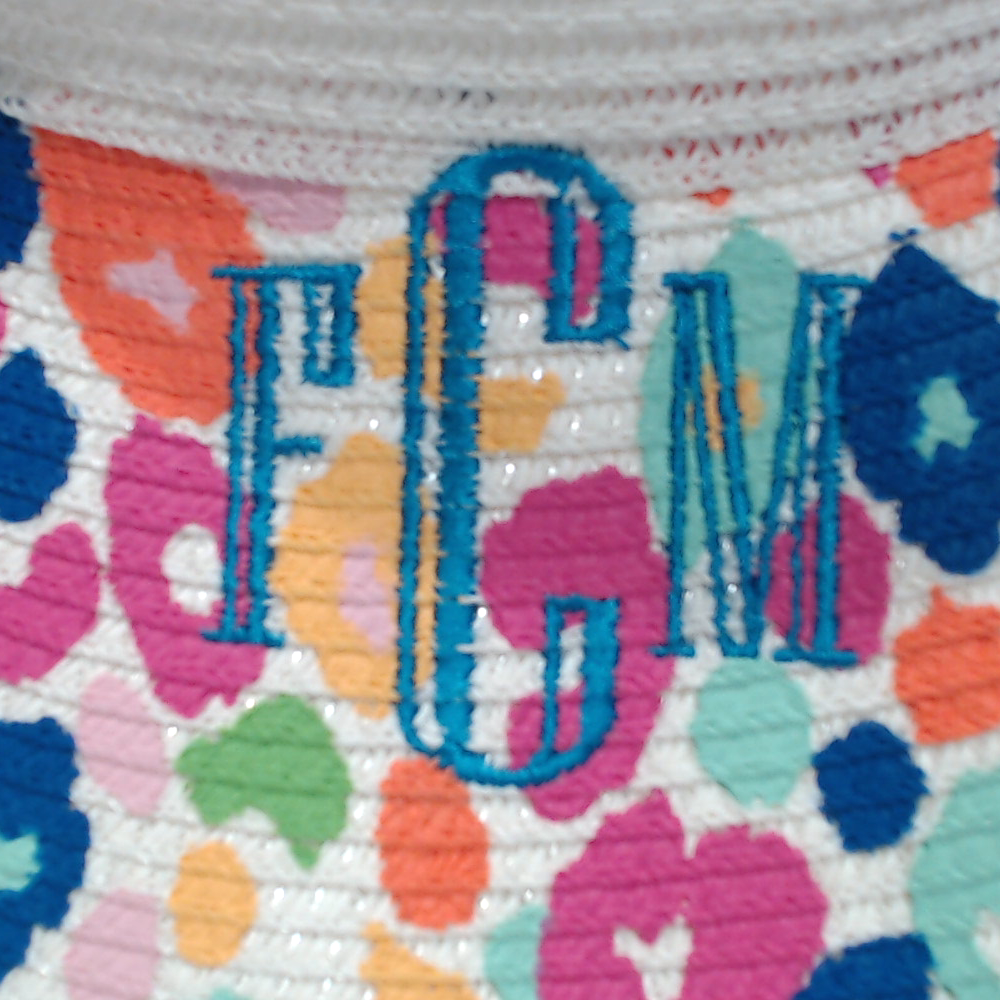 BLOOPER ACCESSORY: Monogrammed Packable Straw Visor