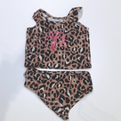 BLOOPER KIDS: Monogrammed Kids Ruffle Tankini