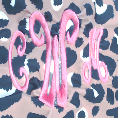 BLOOPER KIDS: Monogrammed Kids Ruffle Tankini