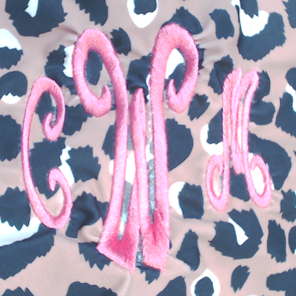 BLOOPER KIDS: Monogrammed Kids Ruffle Tankini