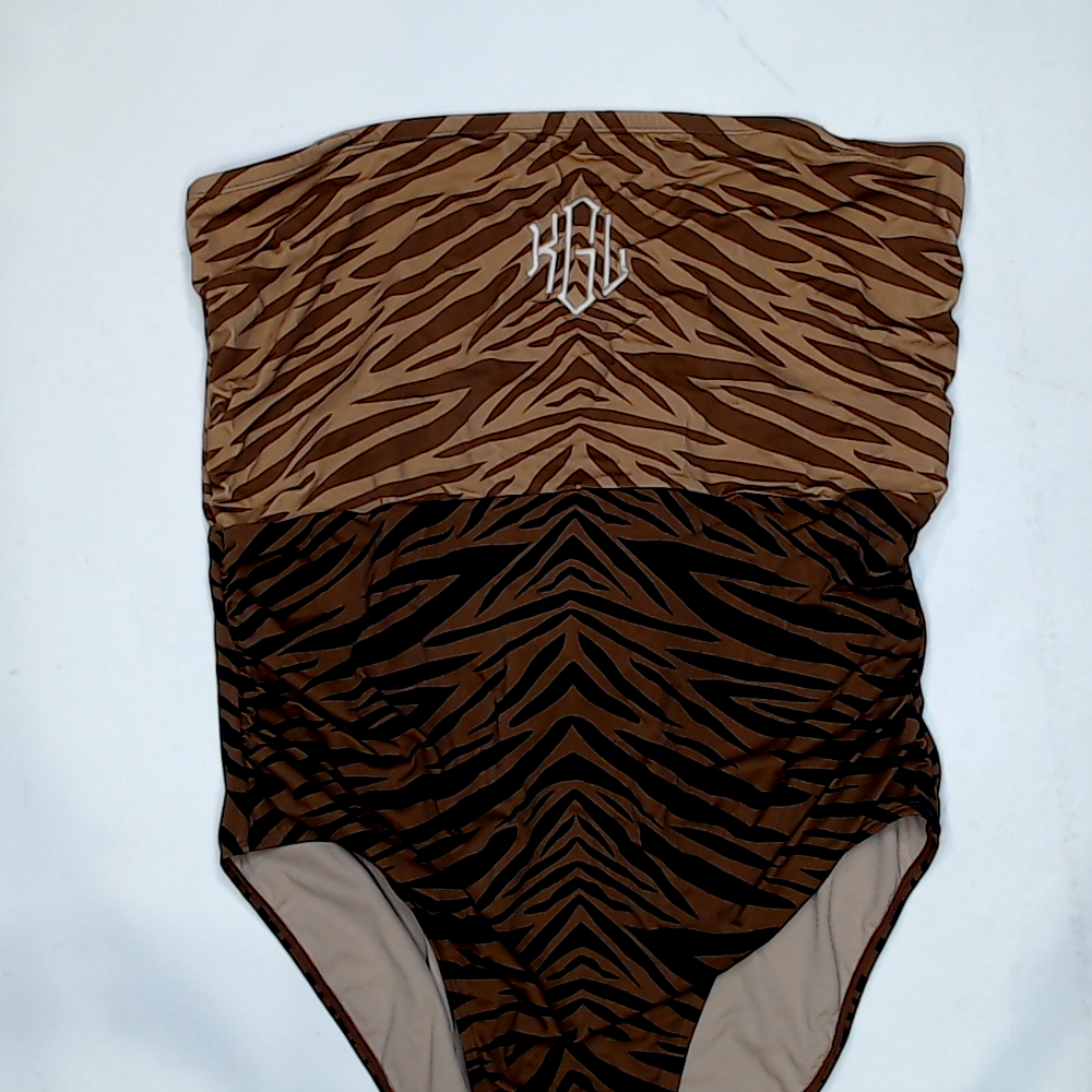 BLOOPER SWIM: Monogrammed One Piece Bathing  Suit