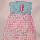 BLOOPER SWIM: Monogrammed Beach Cover Up