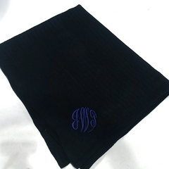 BLOOPER CLOTHING: Monogrammed Poncho