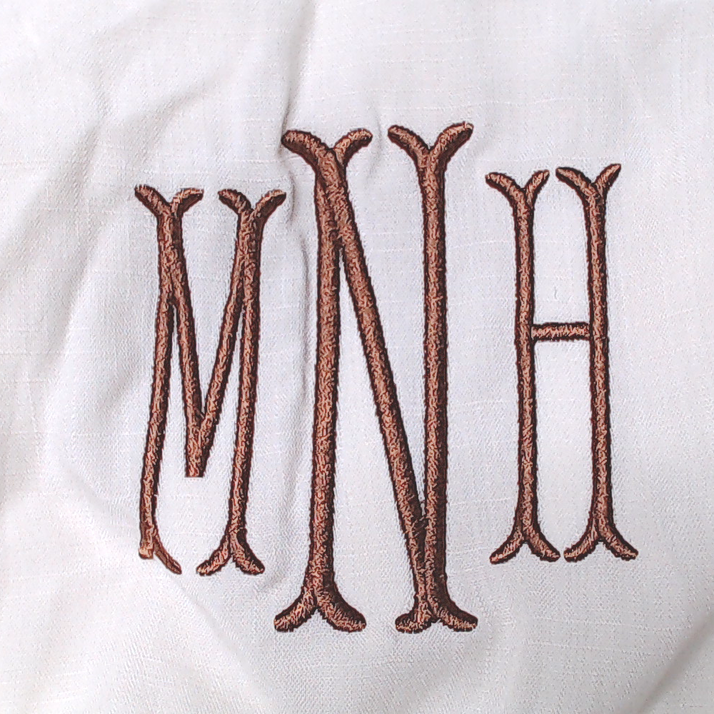 BLOOPER SWIM: Monogrammed Cover Up