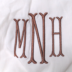 BLOOPER SWIM: Monogrammed Cover Up