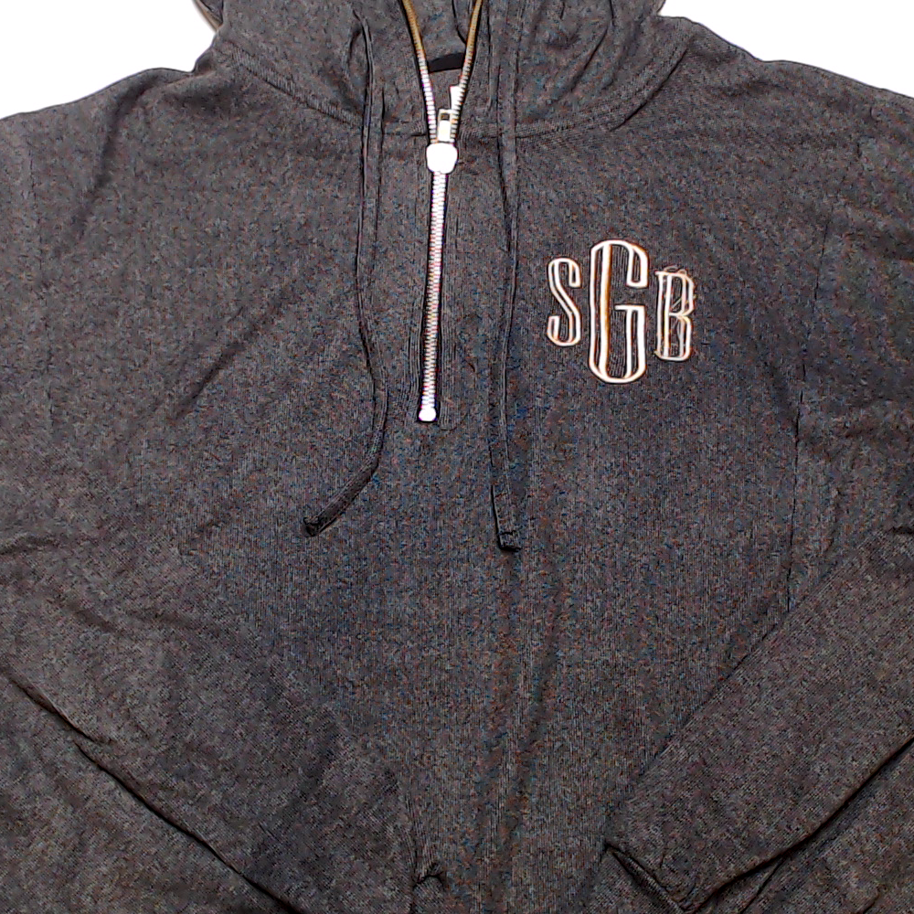 BLOOPER CLOTHING: Monogrammed Hoodie