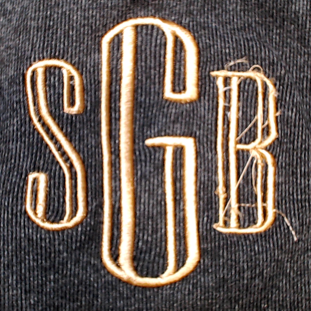 BLOOPER CLOTHING: Monogrammed Hoodie