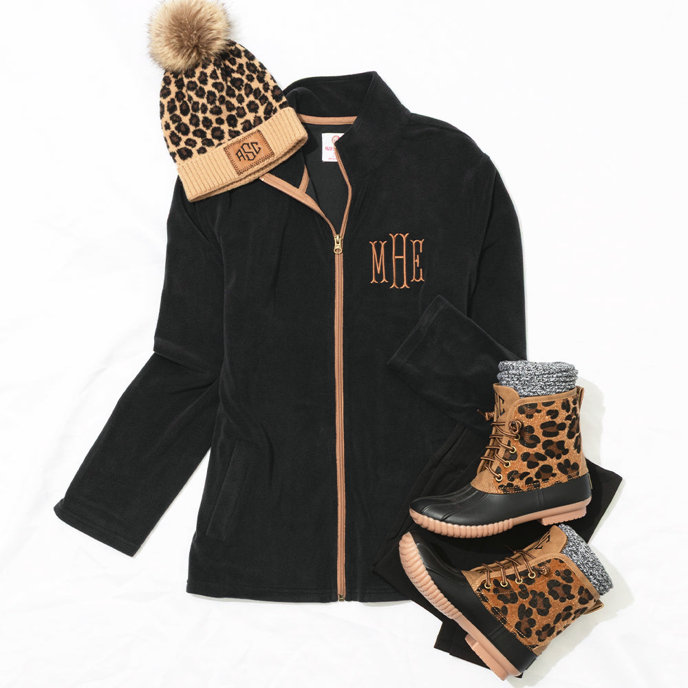 Personalized Fleece Jacket | Marleylilly