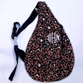 BLOOPER BAG: Monogrammed Sling Pack