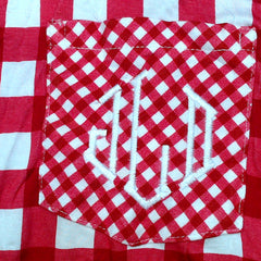 BLOOPER CLOTHING: Monogrammed Pajama Top