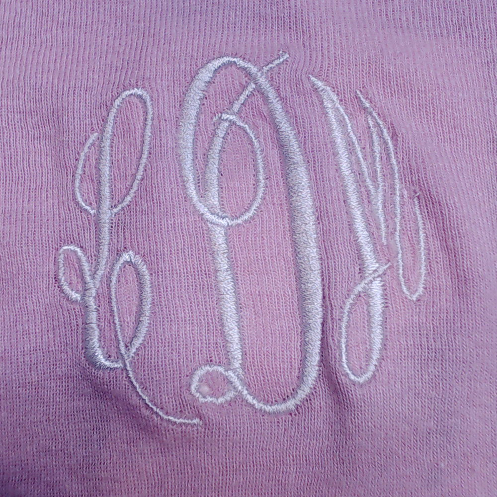 BLOOPER KIDS: Monogrammed Baby Layette Gown