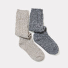 Rain Boot Socks | Brown & Black