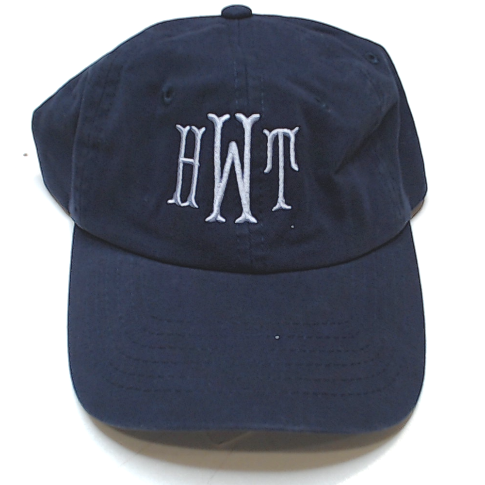 BLOOPER ACCESSORY: Monogrammed Baseball Hat