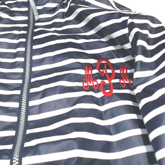 BLOOPER CLOTHING: Monogrammed New England Rain Jacket