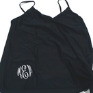 BLOOPER SWIM: Monogrammed Ruched Tankini