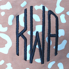 BLOOPER KIDS: Monogrammed Kids Striped Sleeve Dress