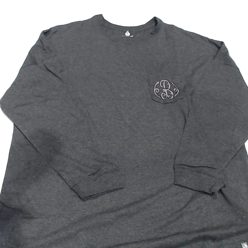 BLOOPER CLOTHING: Monogrammed Long Sleeve Shirt