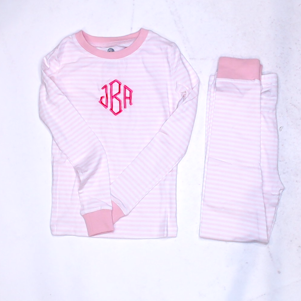 BLOOPER KIDS: Monogrammed Kids Pajamas