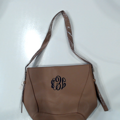 BLOOPER BAG: Monogrammed Bucket Bag
