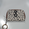 BLOOPER ACCESSORY: Monogrammed Keychain Wallet
