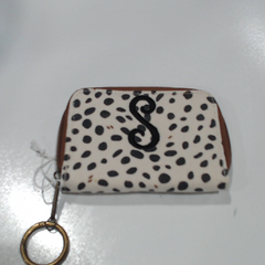 BLOOPER ACCESSORY: Monogrammed Keychain Wallet