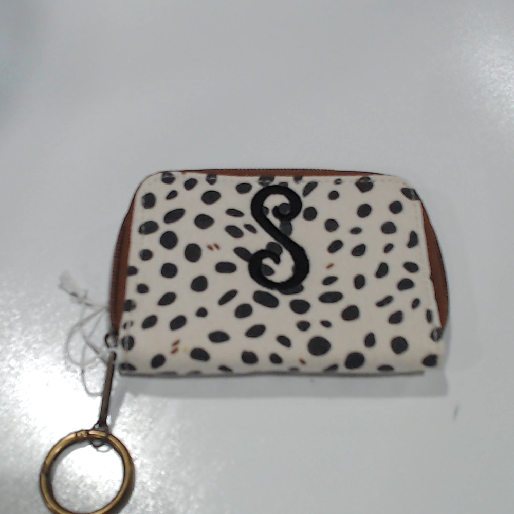 BLOOPER ACCESSORY: Monogrammed Keychain Wallet