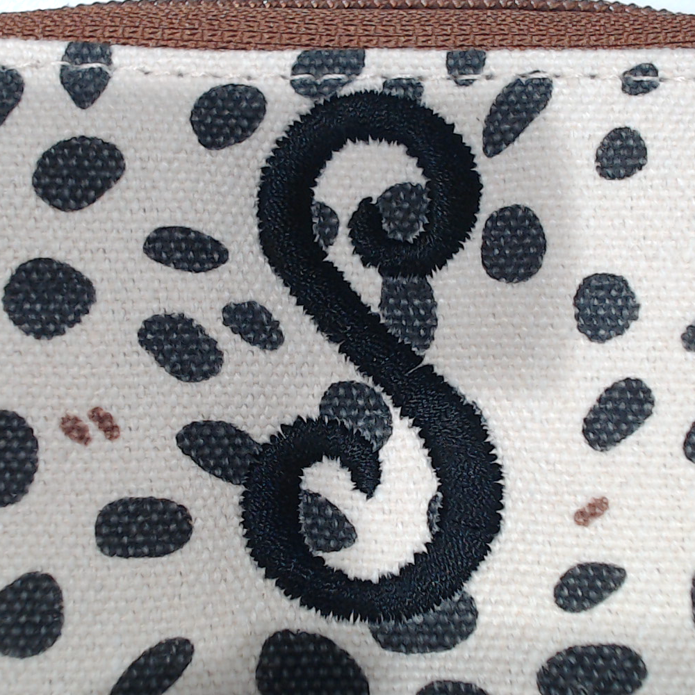 BLOOPER ACCESSORY: Monogrammed Keychain Wallet