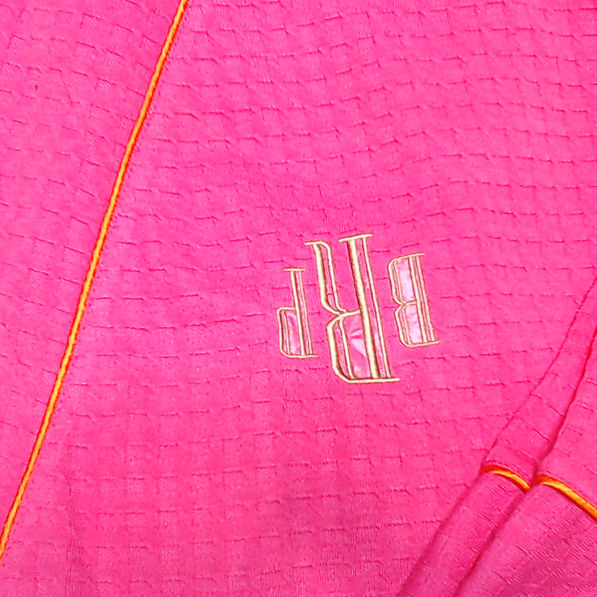 BLOOPER CLOTHING: Monogrammed Waffle Robe
