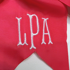 BLOOPER KIDS: Monogrammed Girls Hair Bow