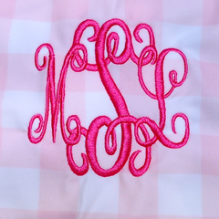 BLOOPER SWIM: Monogrammed Sarong
