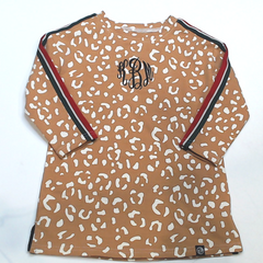 BLOOPER KIDS: Monogrammed Kids Long Sleeve Tunic
