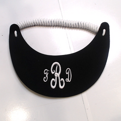 BLOOPER ACCESSORY: Monogrammed Bride Tribe Visor