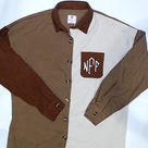 BLOOPER CLOTHING: Monogrammed Oversized Button Down Tunic