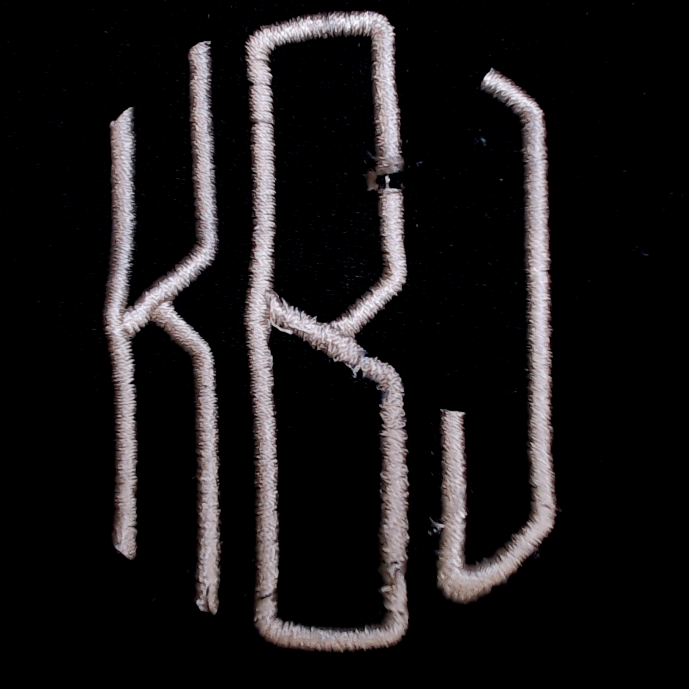 BLOOPER BAG: Monogrammed Crossbody