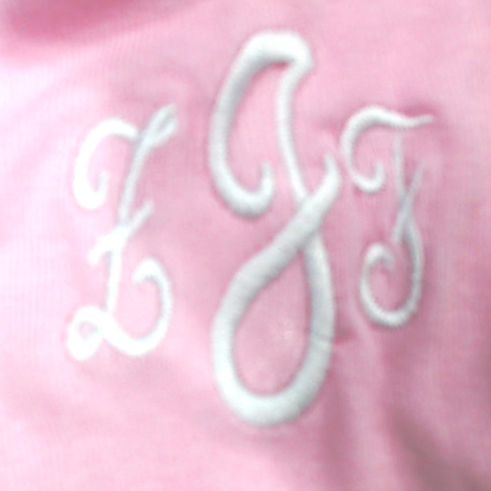 BLOOPER KIDS: Monogrammed Baby Layette Gown