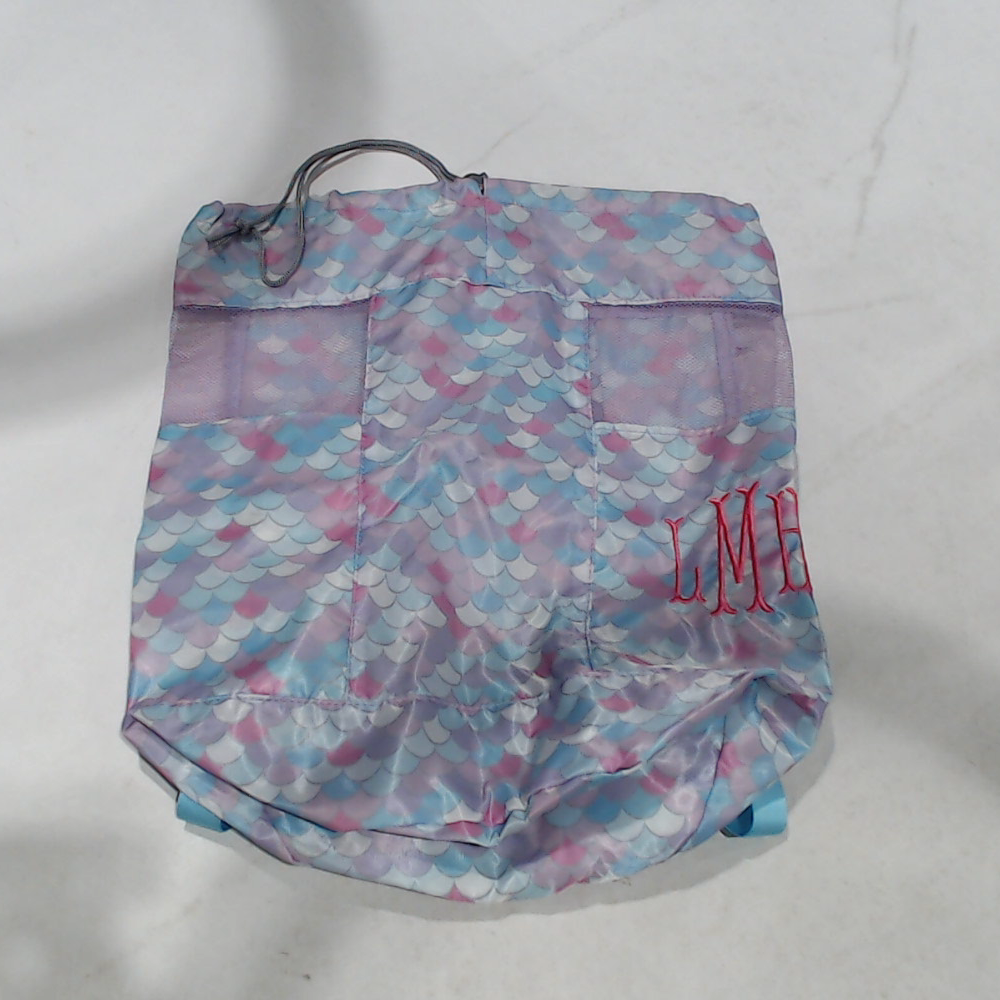 BLOOPER KIDS: Monogrammed Kids Beach Backpack Bag