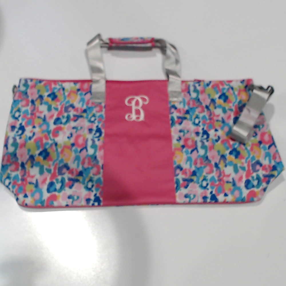 BLOOPER BAG: Monogrammed Weekend Bag